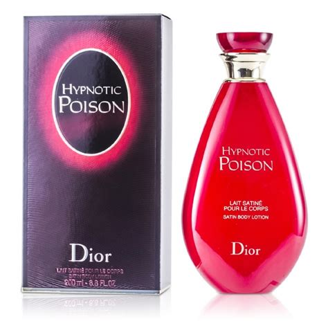 body lotion dior poison|christian dior hypnotic poison.